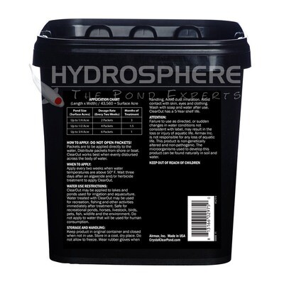 ClearOut Pond & Lake Clarifier - 6 lbs