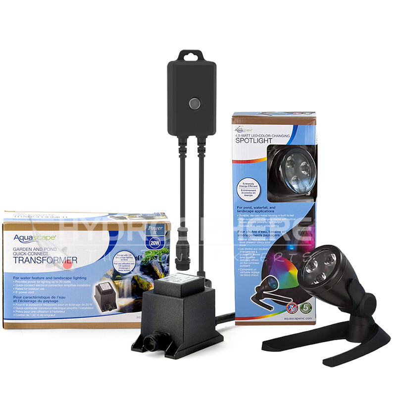 LED Colour-Changing 4.5-Watt Spotlight Kit by Aquascape