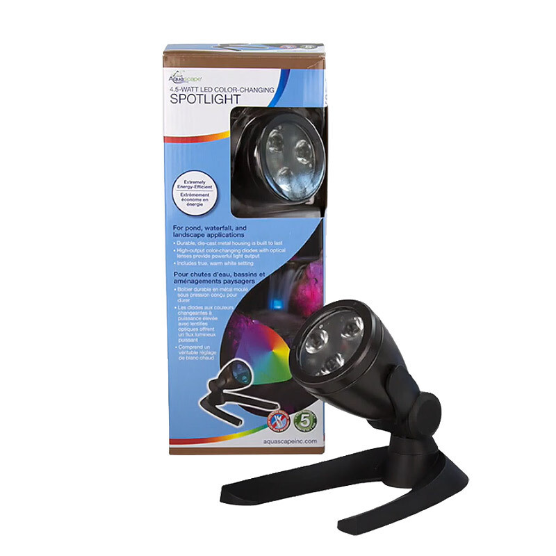 LED Colour-Changing 4.5-Watt Spotlight by Aquascape