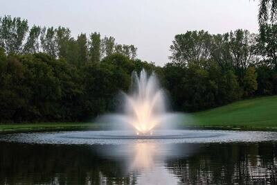 Kasco Stainless Steel LED 3 Light Kit For Floating Fountains - 100' Cord