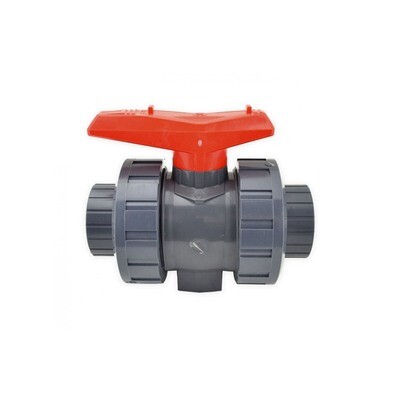 1" PVC True Union Ball Valve (Slip x Slip)