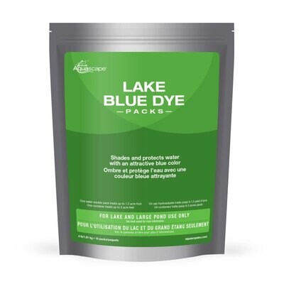 Lake Blue Dye Packs - 16 pack by Aquascape