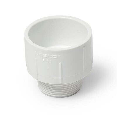 PVC 1-1/2″ MPT X 2″ Slip Male Adapter