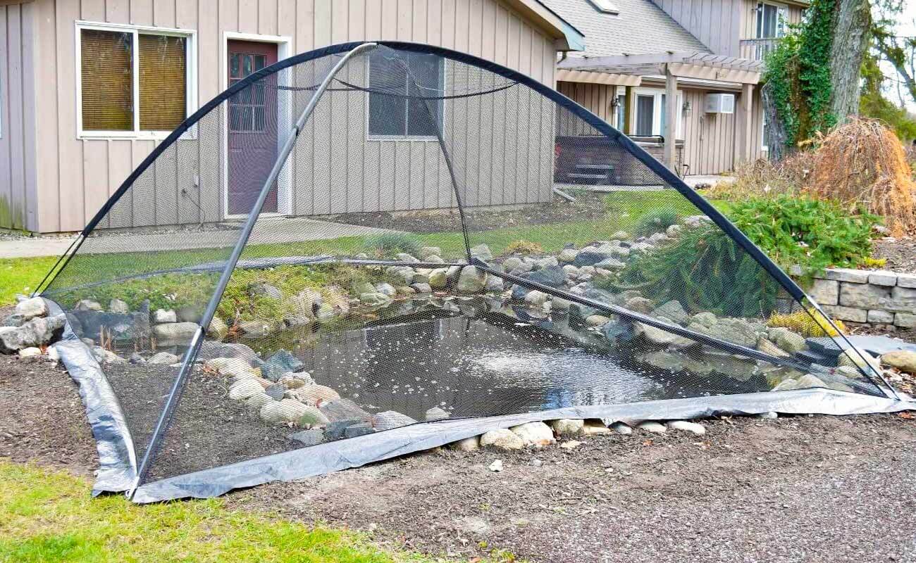 Deluxe Pond Cover Tent - 13' x 17' - Koi Pond Aeration - Hydrosphere - The Koi  Pond Experts