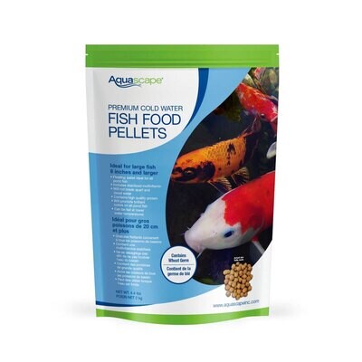 Aquascape Premium Cold Water Fish Food Pellets 2 Kg