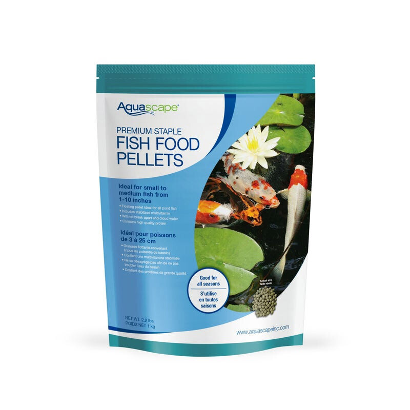 Aquascape Premium Staple Fish Food Pellets 2 Kg