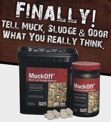 MuckOff - Muck & Sludge Reducer - 96 Tablets