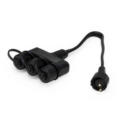 Aquascape 3-Way Quick Connect Splitter For 12 Volt Lighting