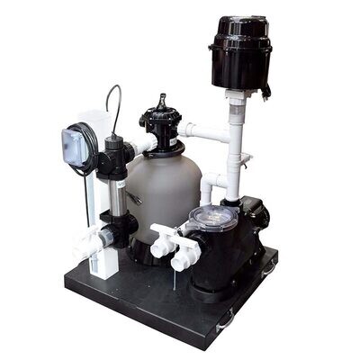 Complete Skid Mounted Filtration System - 1800 Gallons