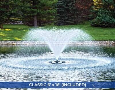 EcoSeries™ 1/2 HP Floating Fountain With 100' Cord by Airmax