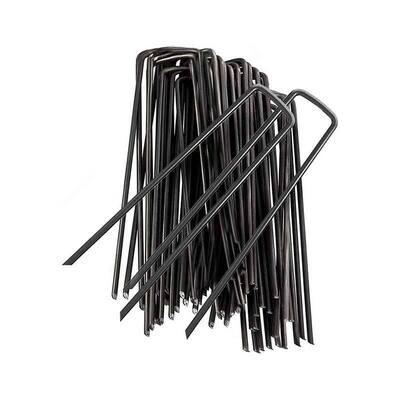 U-Shaped Anchor Pins for Pond Netting - 20 pack