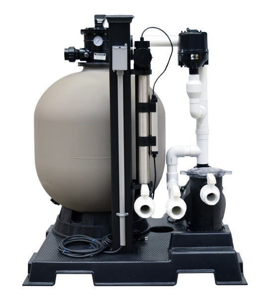 Complete Skid Mounted Filtration System - 10,000 Gallons