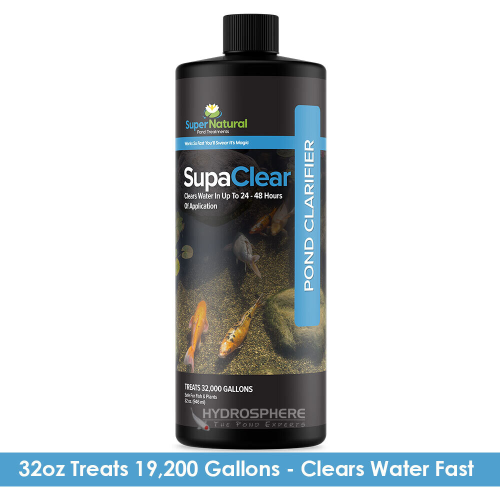 SupaClear Pond Clarifier by SuperNatural, Size: 32 oz