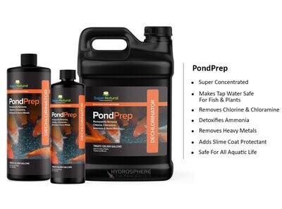 PondPrep dechlorinator and tap water conditioner