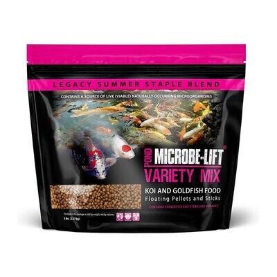 Microbe-Lift Legacy Variety Mix Koi Food 5 lbs