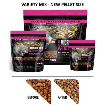 Microbe-Lift Legacy Variety Mix Koi Food - 14 lb Bucket