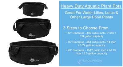 Heavy Duty Aquatic Plant Pots