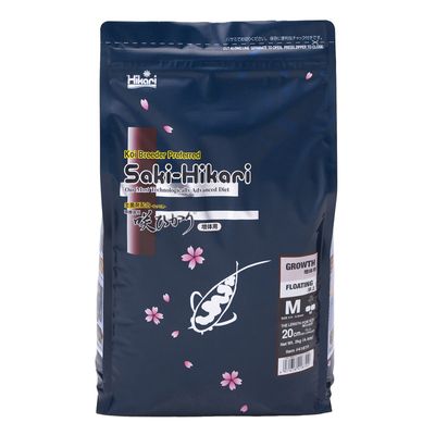 Saki-Hikari Growth Koi Food - 11 lb Med Pellet