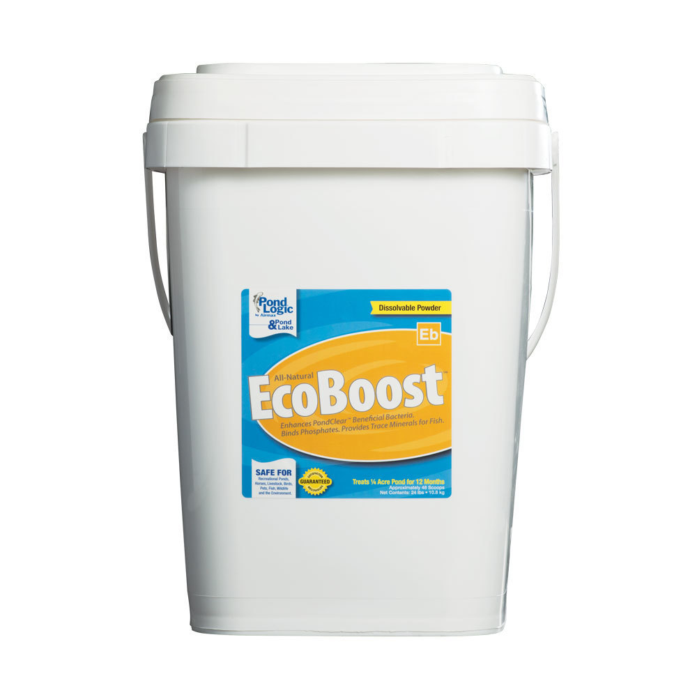 Pond Logic Ecoboost Water Clarifier - 48 Scoop (24 lb) Pail