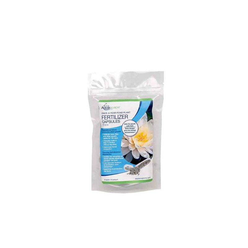 Once-a-Year Pond Plant Fertilizer Capsules, Size: 6 Pack