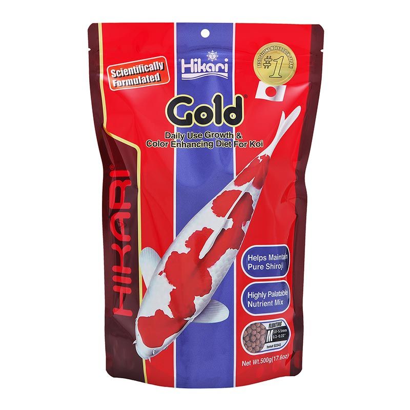 Hikari Gold Koi Food - 17.6 oz Med Pellet