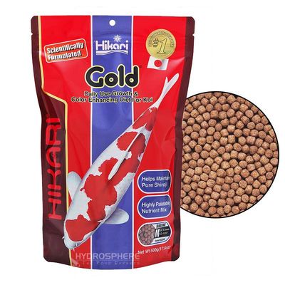 Hikari Gold Koi Food - 17.6 oz Med Pellet