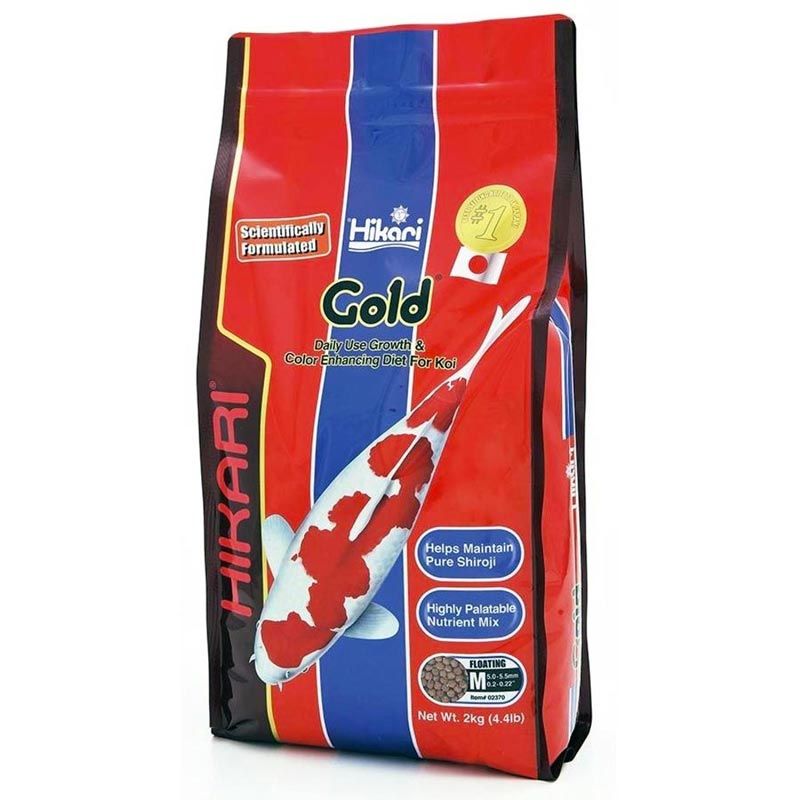 Hikari Gold Koi Food - 4.4 lb Med Pellet