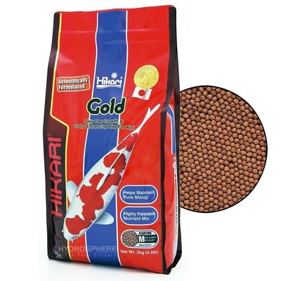 Hikari Gold Koi Food - 4.4 lb Med Pellet