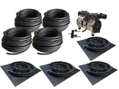 Tempest 5 - 3/4 HP Deep Water Aeration Kit With 4 Diffusers for Ponds up to 6 Acres