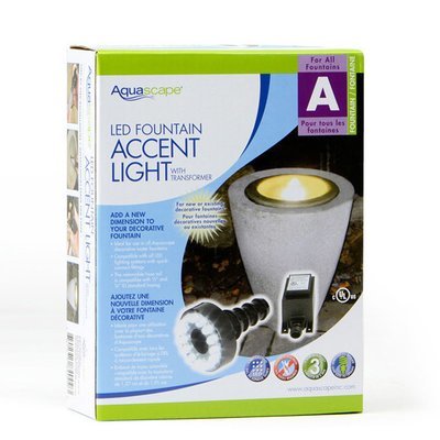Aquascape LED Fountain Accent Light with Transformer