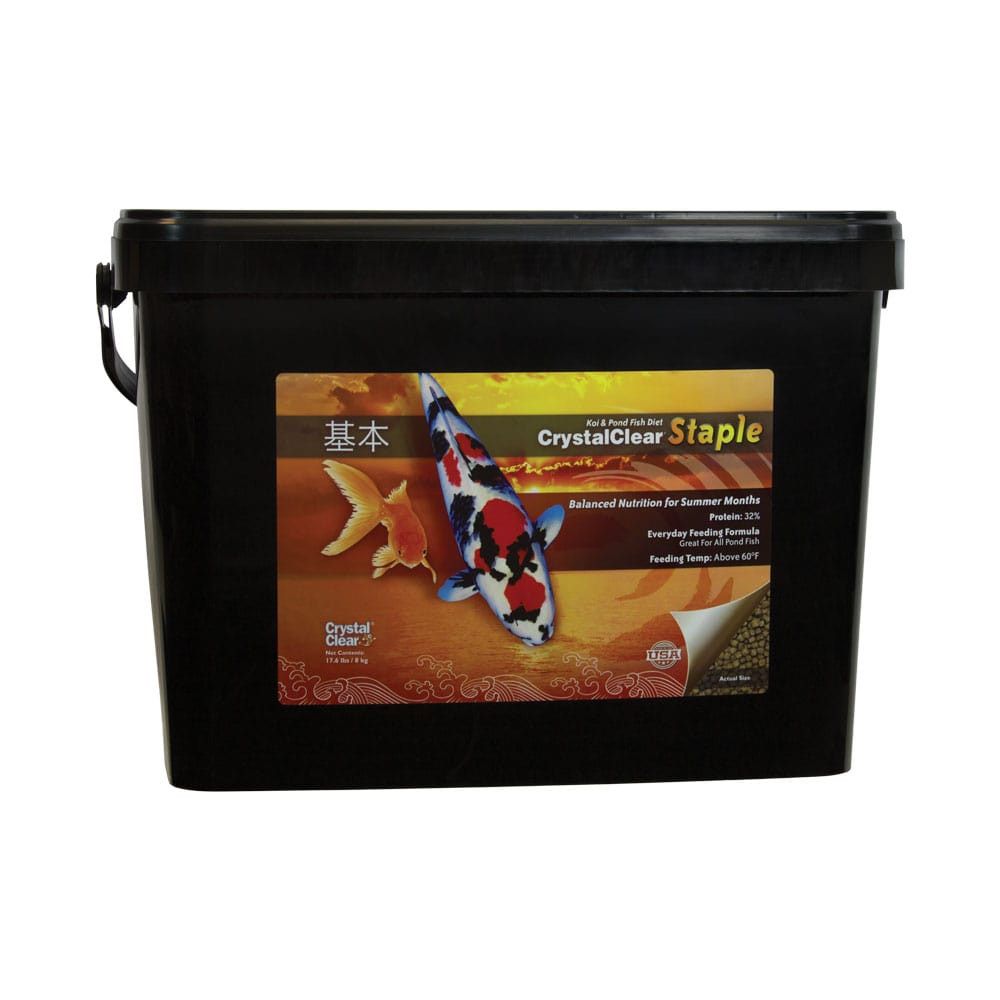 CrystalClear Staple Koi Food - 17.6 lbs Med Pellet
