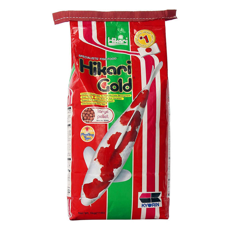 Hikari Gold Koi Food - 11 lb Med Pellet