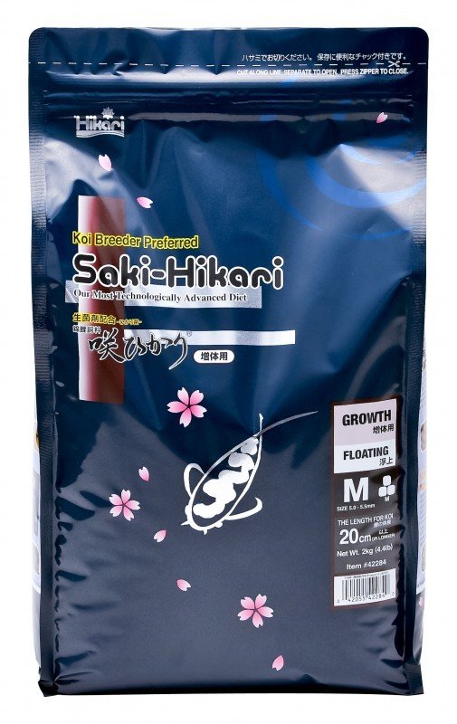 Saki-Hikari Growth Koi Food - 4.4 lb Med Pellet