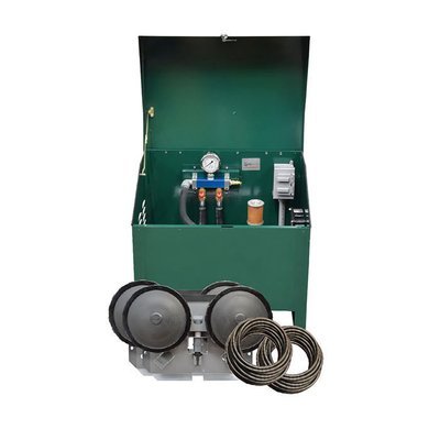 1/4 HP Rotary Vane Pond Aeration System with Cabinet - For Ponds Up To 2 Acres