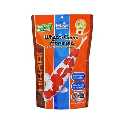 Hikari Wheat Germ Koi Food - 17.6 oz Med Pellet Hikari Wheat Germ Koi Food - 17.6 oz Med Pellet