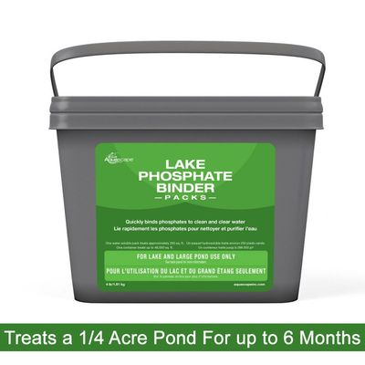 Lake & Pond Phosphate Binder Pond Clarifier - 192 Packs (4 lb) Pail