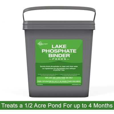 Lake & Pond Phosphate Binder Pond Clarifier - 384 Packs (8 lb) Pail