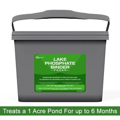 Lake & Pond Phosphate Binder Pond Clarifier - 1152 packs (24 lb) Pail