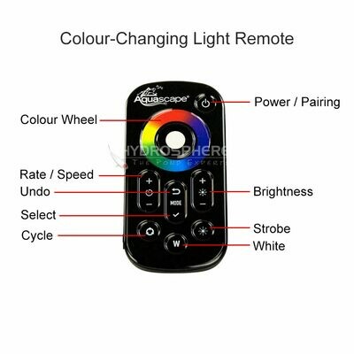Colour-Changing Light Remote by Aquascape