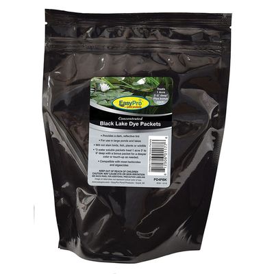 Concentrated Black Lake & Pond Dye Packets - 4 pack