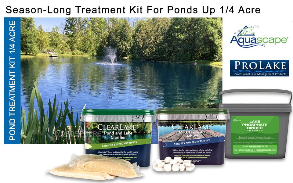Season-Long Large Pond Treatment Kits