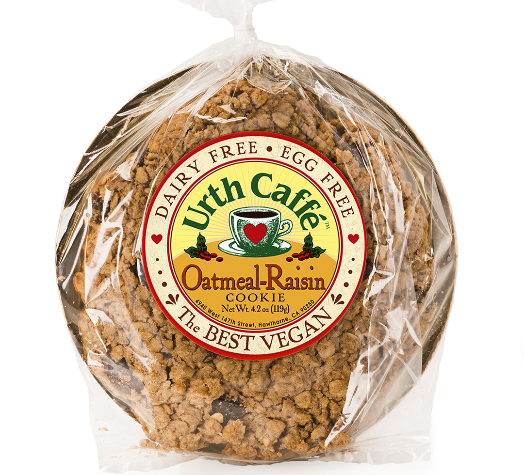 Vegan* Oatmeal-Raisin Cookie