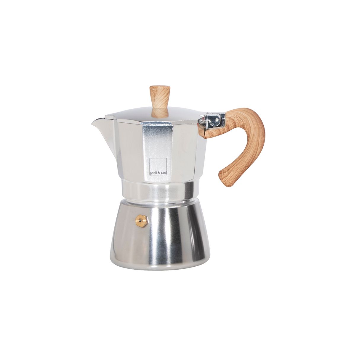 Mr. Moka Pot - Small (3 Cup) CHROME