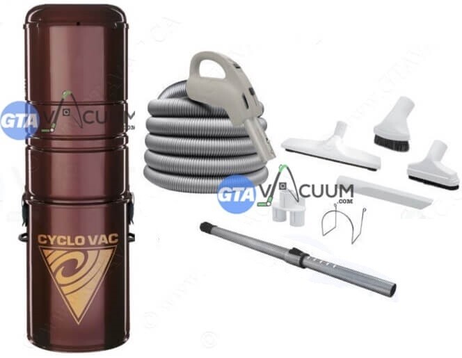 Cyclovac 215 Central Vacuum Package Cyclovac 215 Central Vacuum Package