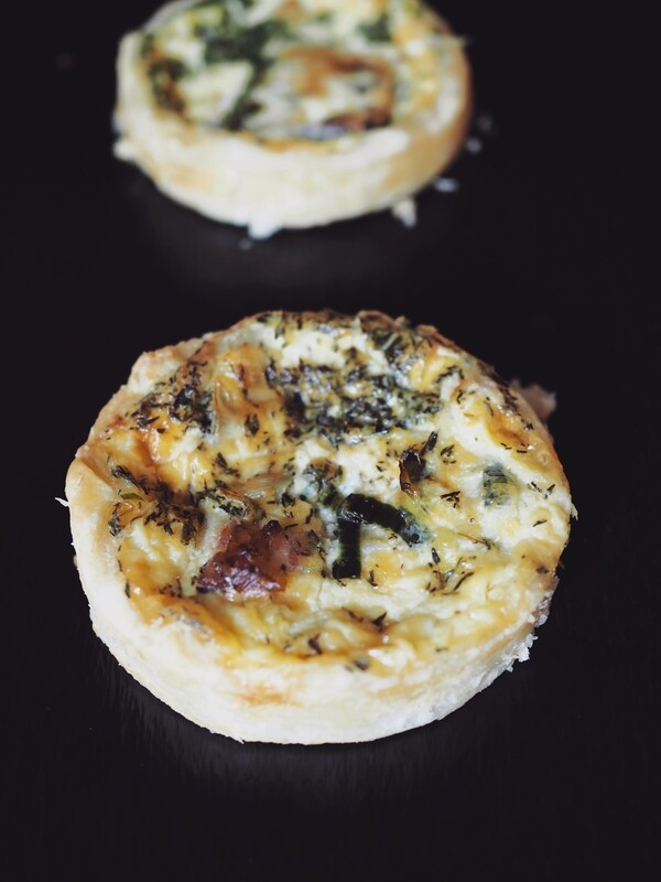 Peekoni-porru Quiche-6 tk