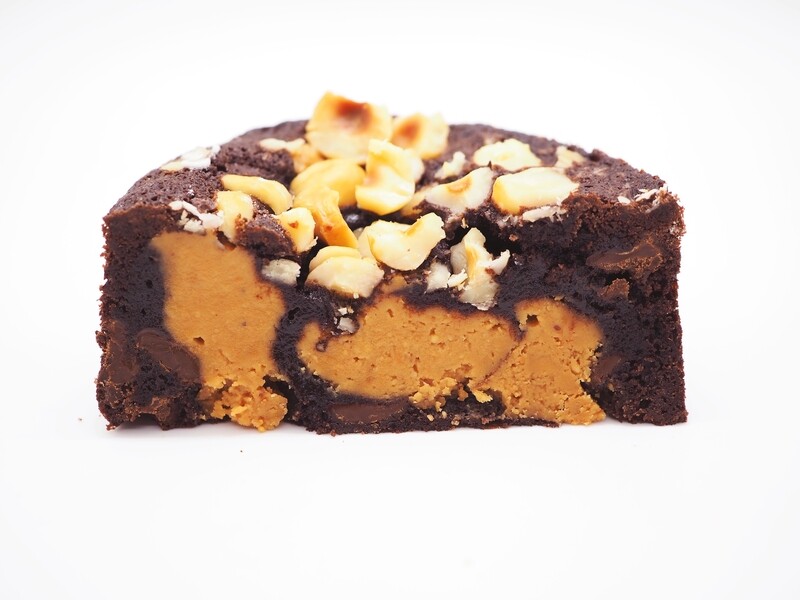 Maapähklivõi-šokolaadibrownie