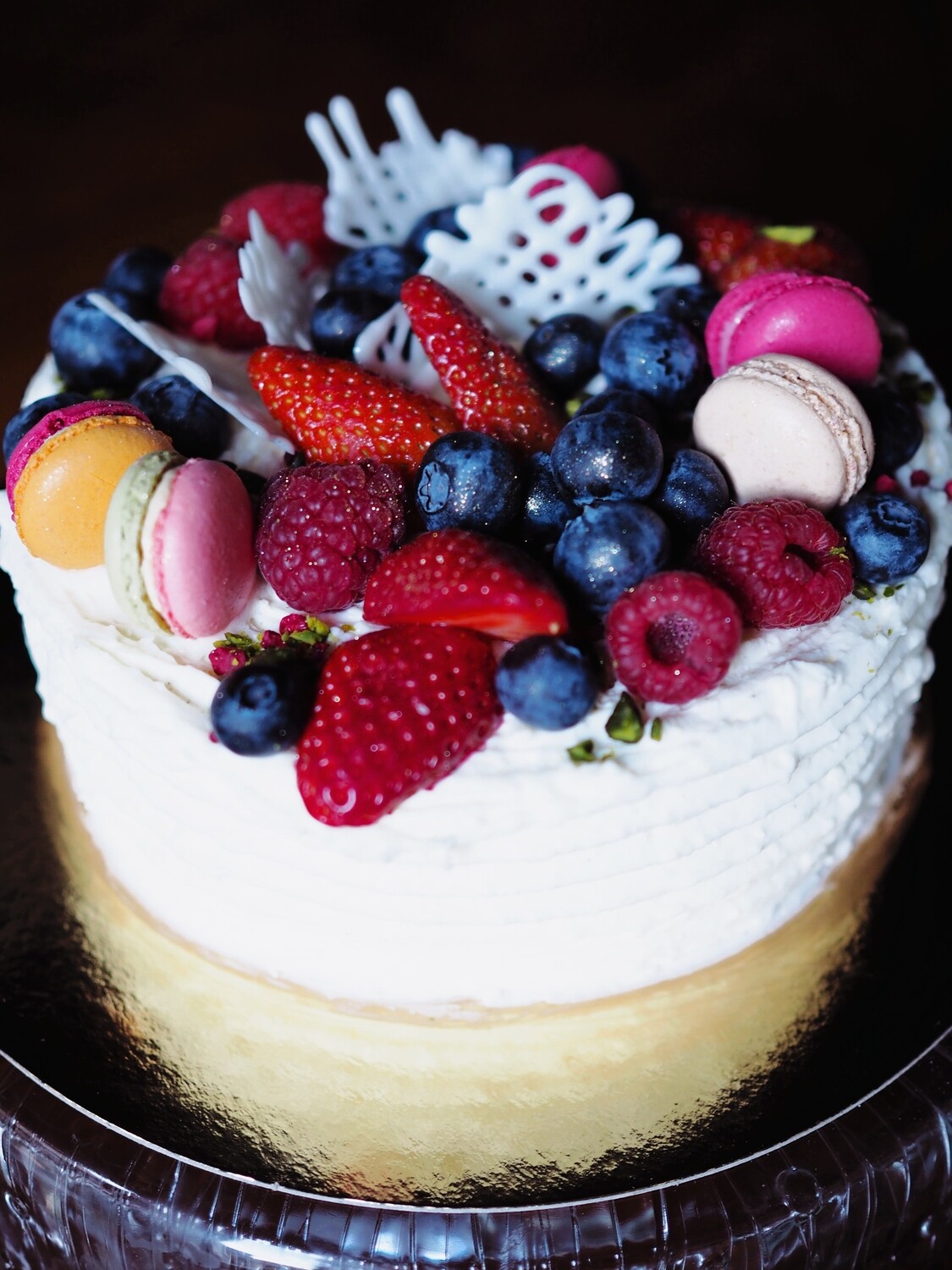 Laktoosivaba kohupiima-marjatort