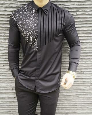 Chemise Noir Classique