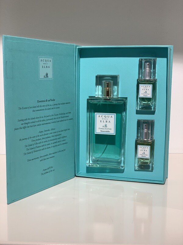 ACQUA DELL&#39;ELBA SMERALDO PARFÜM GESCHENK-SET