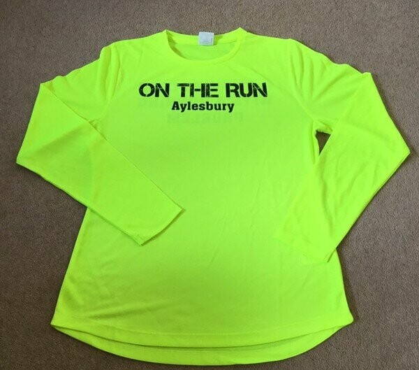 Ladies round neck long sleeve T shirt